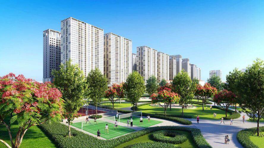 Nhiều tiện ích hiện đại được tích hợp ngay trong nội khu khu đô thị Hinode Royal Park