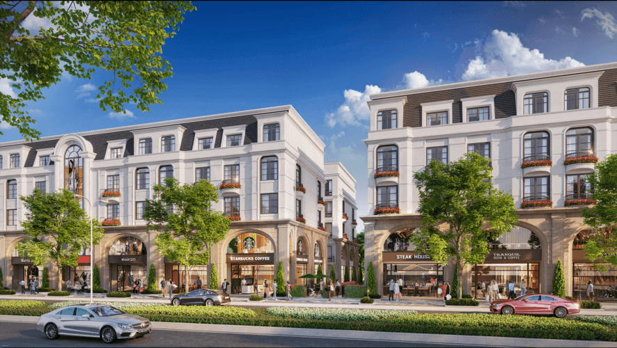 Shophouse Hinode Royal Park - Với hoạt động theo mô hình Semi Compound, shophouse Thịnh Vượng mang đến trải nghiệm mua sắm đẳng cấp cho chủ sở hữu