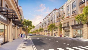 Đại lộ San Hô Vinhomes Ocean Park 2 - Đại lộ San Hô là một trong những trục đường chính quan trọng của dự án The Empire Hưng Yên