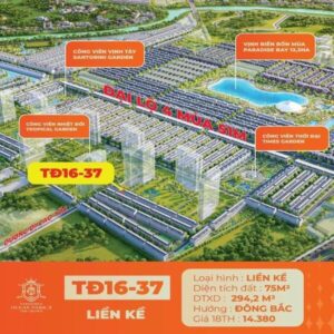 Bán liền kề Thời Đại TĐ16 Vinhomes Ocean Park 3