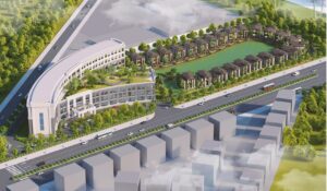 Bệnh viện Vinmec Vinhomes Ocean Park 2 - Hình ảnh tổng quan bệnh viện Vinmec thuộc dự án Vinhomes The Empire Hưng Yên