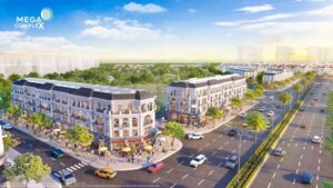 Shophouse Mega Complex sở hữu vị trí đắt giá