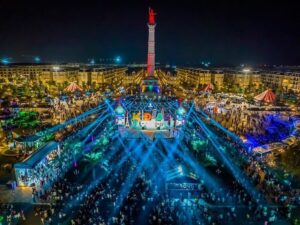 Vinhomes Ocean Park 2 có gì chơi? Quảng trường phố đi bộ Kinh Đô Ánh Sáng