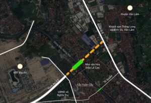 Cầu vượt sông Bắc Hưng Hải - Sơ đồ xây dựng cầu vượt Bắc Hưng Hải