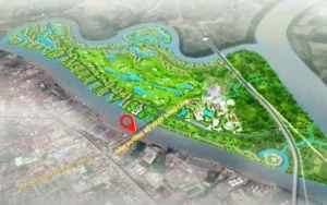 Hầm ra đảo Vũ Yên - Vị trí đường hầm vượt sông Cấm qua đảo Vũ Yên Hải Phòng