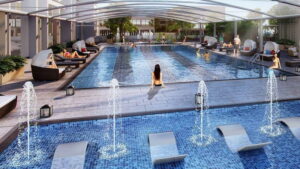 Tiện ích Vinhomes Global Trade - Hệ thống bể bơi chuẩn 5 sao sẽ được xây dựng tại dự án