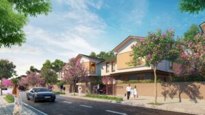 Phân khu Đảo Hoàng Kim Vinhomes Vũ Yên - Các căn biệt thự phân khu Đảo Hoàng Kim được thiết kế theo phong cách Nhật Bản ấn tượng