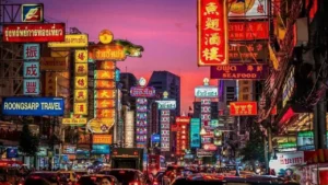 Tiểu khu Little Shanghai Vinhomes Móng Cái - Kiến trúc tiểu khu Little Shanghai mang đậm phong cách văn hóa Trung Quốc