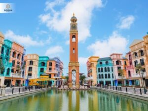 Phân khu The Venice Grand World - Tháp Sky Drop đã hiện diện, hứa hẹn sẽ mang tới những cú rơi thót tim “hot” bậc nhất tại các vũ trụ giải trí Mega Grand World.