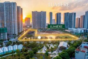 Dự án Lumière Evergreen nằm tại trung tâm Vinhomes Smart City
