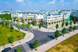 Shop TMDV Hải Âu 08 Vinhomes Ocean Park - Các căn shop TMDV nằm trên đường Haikr Âu 8 và Hải Âu 10