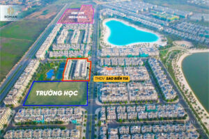 Shop TMDV Sao Biển 11A Vinhomes Ocean Park sở hữu nhiều tiềm năng kinh doanh nhờ vị trí đắt giá