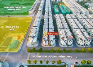 Đường Đại Dương Vinhomes Ocean Park 2 - Đường Đại Dương Vin Hưng Yên rộng 33m