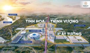Phân khu dự án Vinhomes Cổ Loa - Tổng quan mặt bằng các phân khu dự án Vinhomes Global Gate