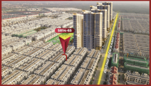 Vị trí shophouse Sao Biển 14 Vinhomes Ocean Park 2 SB14-65