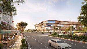 Shophouse đường Hoàng Gia Vinhomes VŨ Yên - Hệ thống shophouse cùng TTTM Vincom