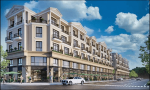 Diện tích shophouse Đảo Dừa Vinhomes Ocean Park 2