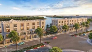 Đơn lập Quý Tốc 3B Vinhomes Vũ Yên - Phối cảnh biệt thự phân khu Quý Tộc Vinhomes Vũ Yên