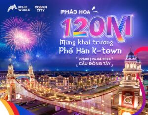Chính thức khai trương phố Hàn K-Town Mega Grand World với nhiều hoạt động hấp dẫn