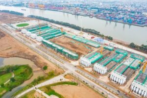 Liền kề đường Tương Lai Vinhomes VŨ Yên - Tiến độ thực tế dự án