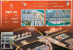 Phố Biển 17 Vinhomes Ocean Park 3 - Căn PB17-2X Vinhomes Ocean Park 3 The Crown