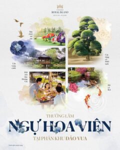 Ngự hoa viên phân khu Đảo Vua