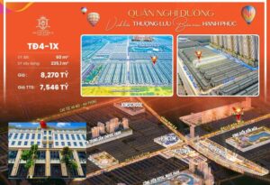 Bán căn TĐ4-1X shophouse Thời Đại 4 Vinhomes Ocean Park 3