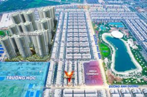 Vị trí liền kề góc Phố Biển 4 Vinhomes Ocean Park 3 