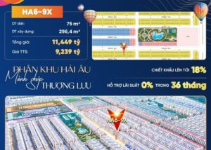 Mở bán liền kề shophouse Hải Âu 6 Vinhomes Ocean Park 2