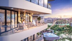 Căn hộ Phoenix Legend Hạ Long Bay - Tầm nhìn căn hộ bao quát toàn Vịnh Hạ Long