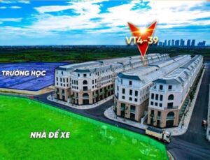 Shophouse Vịnh Tây 4 Vinhomes Ocean Park 3 - Vị trí căn shophouse VT4-39 phân khu Vịnh Tây
