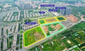 Vị trí dự án The Senique Hà Nội củ chủ đầu tư Capitaland