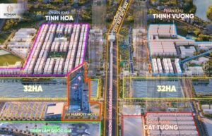 Vị trí phân khu Thịnh Vượng - Vị trí các phân khu dự án Vin Cổ Loa