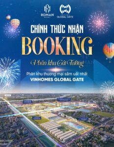 Booking phân khu Cát Tường Vinhomes Global Gate