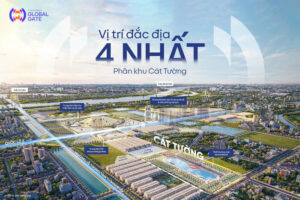 Vị trí phân khu Cát Tường - 4 nhất