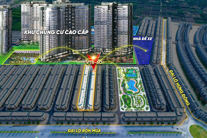 Bán liền kề Vịnh Tây 8 Vinhomes Ocean Park 3 sát khu chung cư (VT8-xx) Bán liền kề Vịnh Tây 8 Vinhomes Ocean Park 3 sát khu chung cư (VT8-xx)