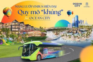 Lộ trình Vinbus từ nội thành đến Vinhomes Ocean Park 2 và 3