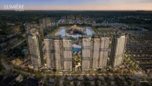 Dự án Lumiere SpringBay có mấy tòa căn hộ? Tiến độ từng tòa trực tiếp CĐT