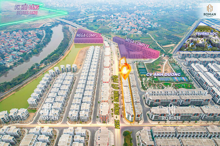 Liền kề Đại Lộ Hừng Đông Ocean Park 3 (ĐLHĐ-15x) Liền kề Đại Lộ Hừng Đông Ocean Park 3 ĐLHĐ-15x