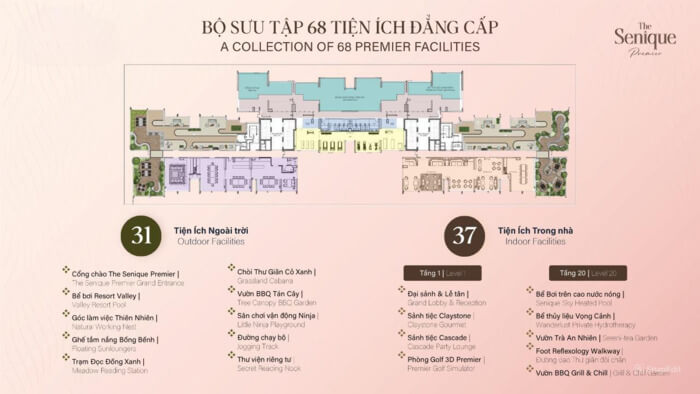The Senique Premier tiện ích The Senique Premier tiện ích