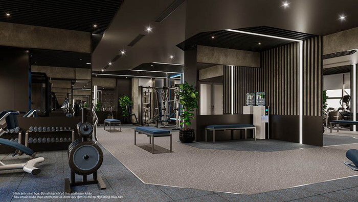 Tòa LD2 The London Vinhomes Ocean Park phòng Gym Tòa LD2 The London Vinhomes Ocean Park phòng Gym