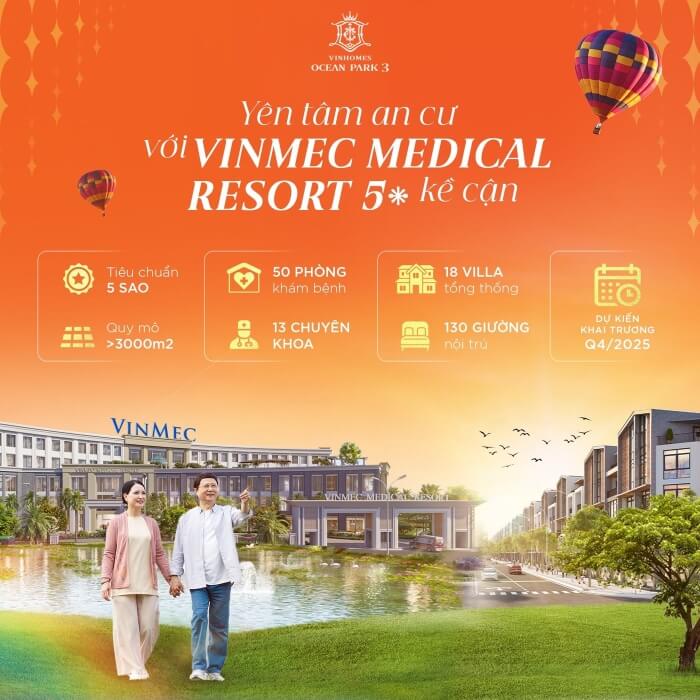 Vinmec Medical Resort Vinhomes Ocean Park 3 Vinmec Medical Resort Vinhomes Ocean Park 3