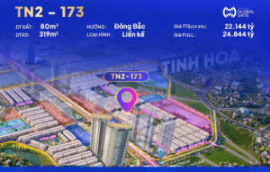 Bán căn Thiên Nga 2 Vinhomes Global Gate (TN2-17x)