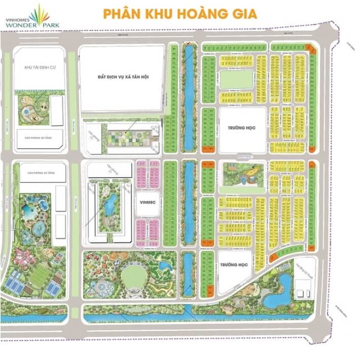 Phân khu Hoàng Gia Vinhomes Đan Phượng Phân khu Hoàng Gia Vinhomes Đan Phượng