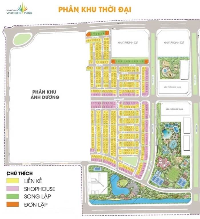 Phân khu Thời Đại Vinhomes Đan Phượng Phân khu Thời Đại Vinhomes Đan Phượng