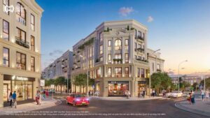 Bán nhà phố Thiên Nga 1 Vinhomes Global Gate Cổ Loa, đối diện nhà để xe