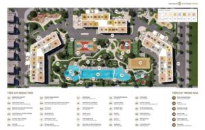 Mặt bằng chung cư Southern Square