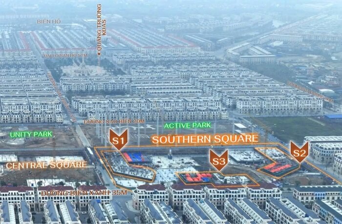 Mặt bằng chung cư Southern Square Mặt bằng chung cư Southern Square
