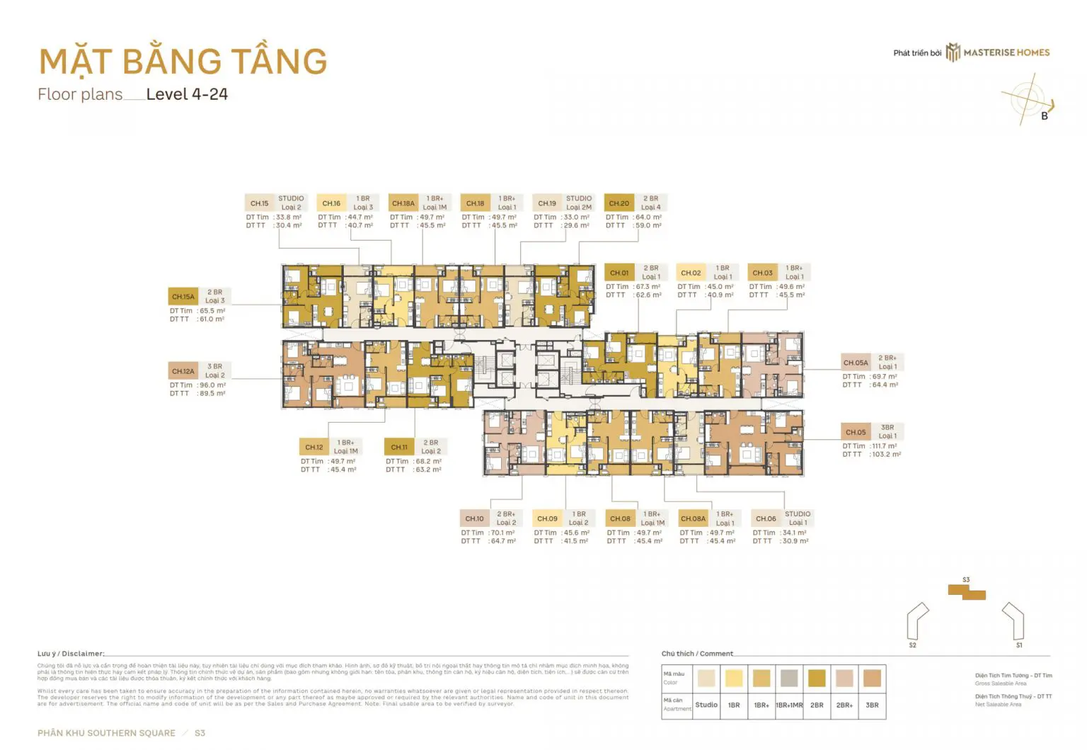 Phân khu Southern Square Masterise Trinity Square Phân khu Southern Square Masterise Trinity Square