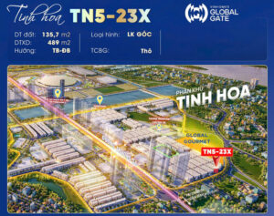 Bán liền kề góc Thiên Nga 5 Vinhomes Global Gate hàng hiếm